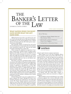 cover image of The Banker's Letter of the Law